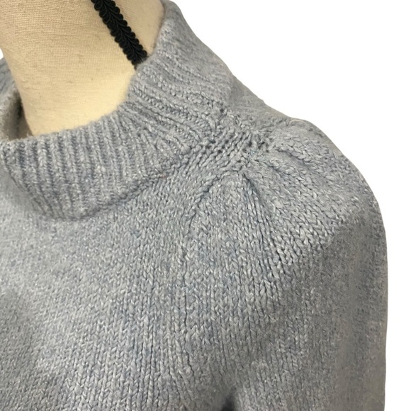 Maeve Anthropologie Women’s Blue Gray Cowl & Turtlenecks Sweater Size XS - Picture 6 of 14